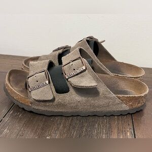 Birkenstock Arizona Sandals Suede size 37 Womens size 6 Narrow